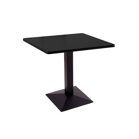 Holland Bar Stool Co 30" 217 Black Table, 30" x 30" Square Top 21730BW30SQ